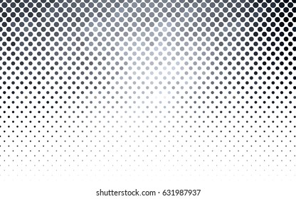 Light Gray vector red pattern of geometric circles, shapes. Colorful mosaic banner. Geometric background with colored disks.