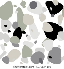 Light Gray vector seamless background with bubbles. Beautiful colored illustration with blurred circles in nature style. Design for textile, fabric, wallpapers.