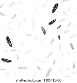 Light Gray vector seamless cover with spots. Blurred decorative design in abstract style with bubbles. Pattern can be used for ads, leaflets.