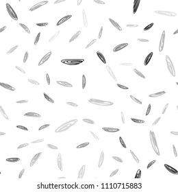 Light Gray vector seamless cover with spots. Modern abstract illustration with colorful water drops. Completely new template for your brand book.