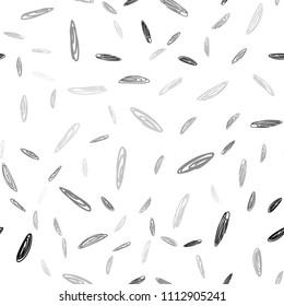 Light Gray vector seamless cover with spots. Beautiful colored illustration with blurred circles in nature style. Pattern can be used for ads, leaflets.