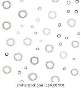 Light Gray vector seamless cover with spots. Blurred decorative design in abstract style with bubbles. Pattern can be used for beautiful websites.