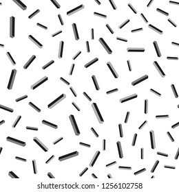 Light Gray vector seamless, isometric pattern with sharp lines. Colorful shining illustration with lines on abstract template. Design for textile, fabric, wallpapers.