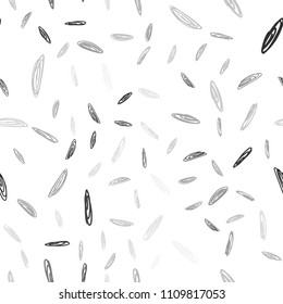 Light Gray vector seamless pattern with spheres. Abstract illustration with colored bubbles in nature style. Pattern can be used for beautiful websites.