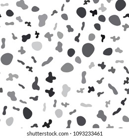 Light Gray vector seamless template with abstract circles. Colorful abstract illustration with gradient lines. New composition for your brand book.