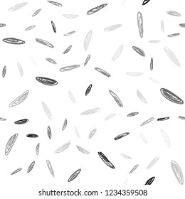 Light Gray vector seamless template with circles. Beautiful colored illustration with blurred circles in nature style. Pattern can be used for futuristic ad, booklets.