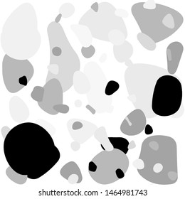 Light Gray vector seamless template with circles. Beautiful colored illustration with blurred circles in nature style. Pattern for design of fabric, wallpapers.