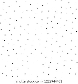 Light Gray vector seamless texture with disks. Modern abstract illustration with colorful water drops. Design for textile, fabric, wallpapers.