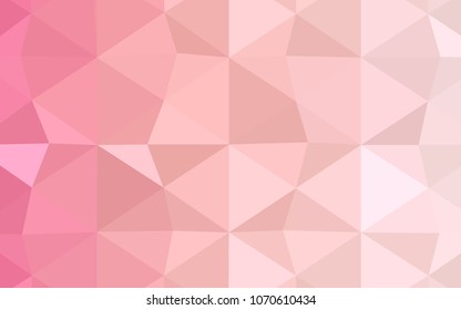 Light Gray vector shining triangular cover. Triangular geometric sample with gradient.  The polygonal design can be used for your web site.