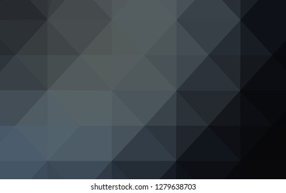 Light Gray vector shining triangular layout. Colorful abstract illustration with triangles. The best triangular design for your business.