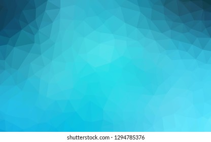 Light Gray vector shining triangular background. Geometric illustration in Origami style with gradient.  A completely new design for your leaflet.
