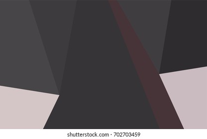 Light Gray vector shining triangular pattern. Creative illustration in halftone style with gradient. The polygonal design can be used for your web site.