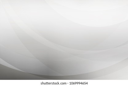 Light Gray vector template with abstract circles. Shining crooked illustration in marble style. Pattern for your business design.