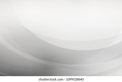 Light Gray vector template with abstract circles. Glitter abstract illustration with wry lines. Marble design for your web site.