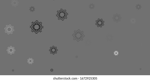 Light Gray vector template with abstract forms. Colorful illustration with simple gradient shapes. Smart design for your business.