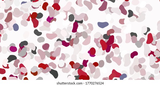 Light gray vector template with abstract forms. Colorful illustration with simple gradient shapes. Smart design for your business.