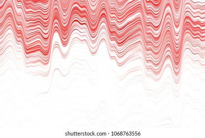 Light Gray vector template with bent ribbons. An elegant bright illustration with gradient. Brand-new design for your ads, poster, banner.