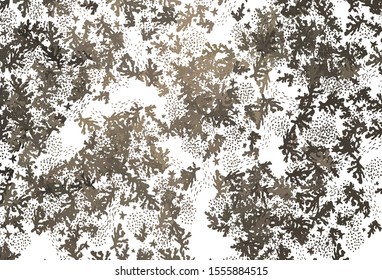 Light Gray vector template with chaotic shapes. Modern abstract illustration with colorful random forms. Modern design for your business card.