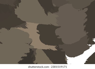 Plantilla vectorial Gris claro con formas caóticas. Ilustración abstracta moderna con formas aleatorias coloridas. Diseño moderno para su tarjeta de visita.