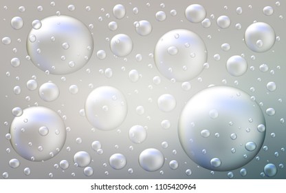 Light Gray vector template with circles. Beautiful colored illustration with blurred circles in nature style. The pattern can be used for beautiful websites.