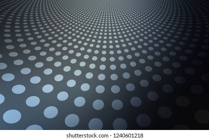 Light Gray vector template with circles. Blurred decorative design in abstract style with bubbles. New design for ad, poster, banner of your website.