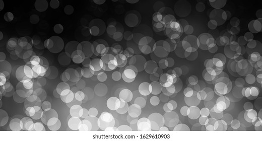 Light Gray vector template with circles. Modern abstract illustration with colorful circle shapes. Design for your commercials.
