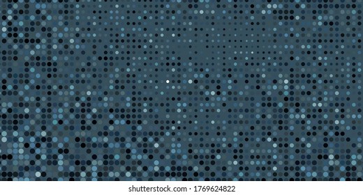 Light Gray vector template with circles. Glitter abstract illustration with colorful drops. New template for your brand book.