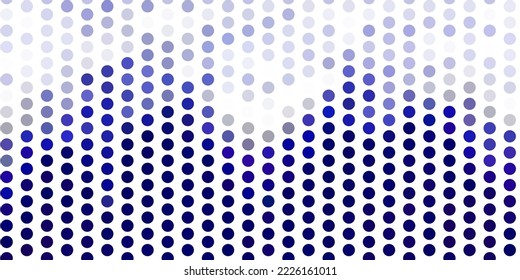 Light gray vector template with circles. Illustration with set of shining colorful abstract spheres. Design for your commercials.