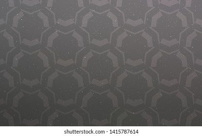 Light Gray vector template with curved lines. A circumflex abstract illustration with gradient. New composition for your brand book.