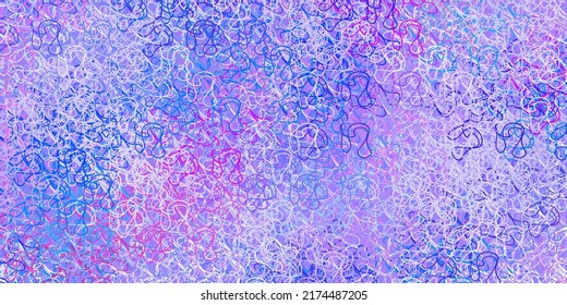 Light gray vector template with curved lines. Illustration in halftone style with gradient curves. Template for your UI design.