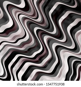 Light Gray vector template with curves. Illustration in halftone style with gradient curves. Template for cellphones.