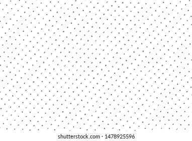 Light Gray vector template with isolated letters. Abstract illustration with colored latin alphabet. Best design for a college poster, banner.