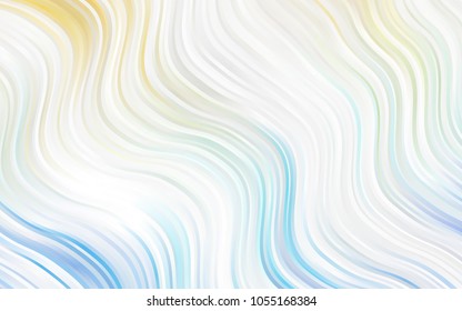Light Gray vector template with lava shapes. Brand-new colored illustration in marble style with gradient. Pattern for your business design.