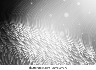 Light Gray vector template with lines. Creative illustration in halftone style with gradient. Pattern for your design.