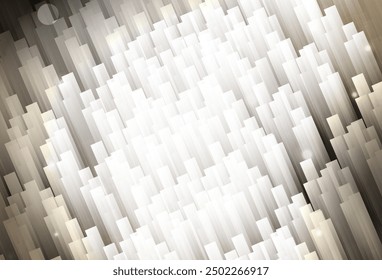 Light Gray vector template with repeated sticks. Modern geometrical abstract illustration with Lines. Pattern for ad, booklets, leaflets.