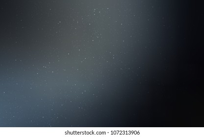 Light Gray vector template with space stars. Blurred decorative design in simple style with galaxy stars. Template for cosmic backgrounds.