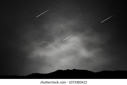 Light Gray vector template with space stars. Shining illustration with sky stars on abstract template. Smart design for your business advert.