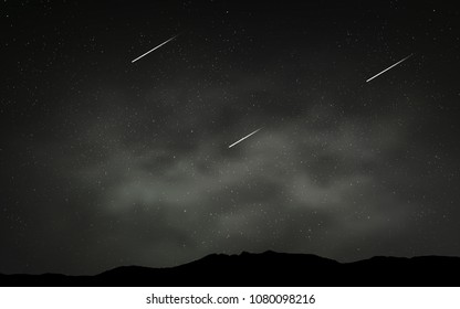 Light Gray vector template with space stars. Shining colored illustration with bright astronomical stars. Pattern for astronomy websites.