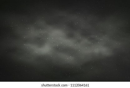 Light Gray vector template with space stars. Blurred decorative design in simple style with galaxy stars. Smart design for your business advert.