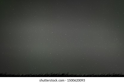 Light Gray vector template with space stars. Blurred decorative design in simple style with galaxy stars. Smart design for your business advert.
