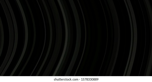 Light Gray vector template with wry lines. Bright illustration with gradient circular arcs. Pattern for ads, commercials.