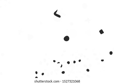 Light Gray vector texture with abstract forms. Illustration with colorful gradient shapes in abstract style. Best smart design for your business.