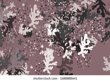 Light Gray vector texture with abstract forms. Modern abstract illustration with colorful random forms. Simple design for your web site.