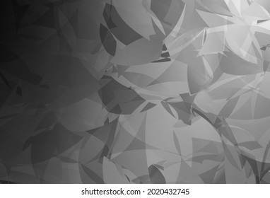 Light Gray vector texture with abstract poly forms. Decorative design in abstract style with random forms. Elegant design for wallpapers.