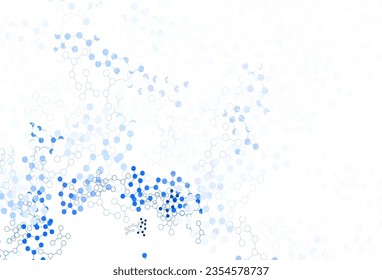Light Gray vector texture with artificial intelligence concept. Colorful design in simple style with AI links. Pattern for science, futuristic designs.