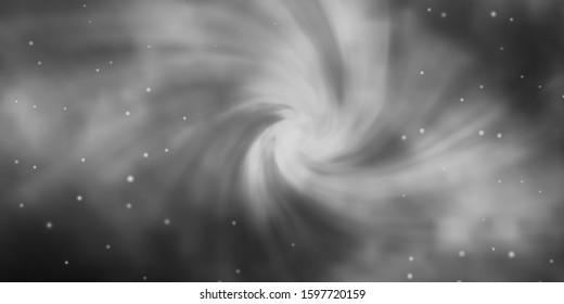 Light Gray vector texture with beautiful stars. Colorful illustration in abstract style with gradient stars. Theme for cell phones.