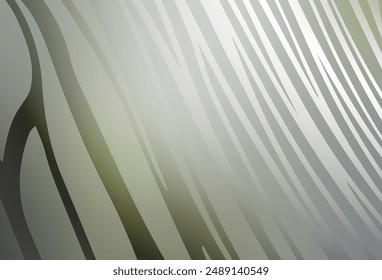 Light Gray vector texture with bent lines. Glitter abstract illustration with wry lines. Best design for your business.