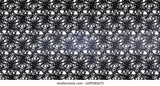 Light Gray vector texture with circular arc. Illustration in abstract style with gradient curved.  Template for your UI design.