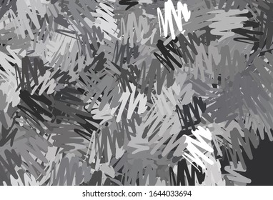 Light Gray vector texture with colored lines. Glitter abstract illustration with colorful sticks. Template for your beautiful backgrounds.