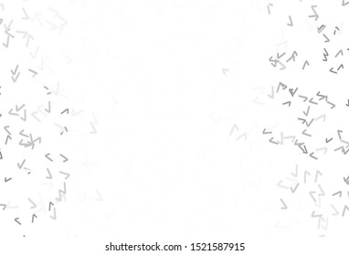 Light Gray vector texture with curved lines. Brand new colorful illustration in simple style. Abstract design for your web site.